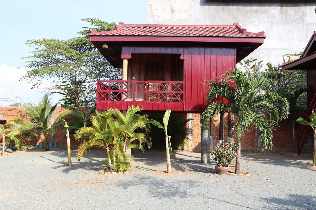 Hotel Khmer House Bungalow Kep Exterior foto