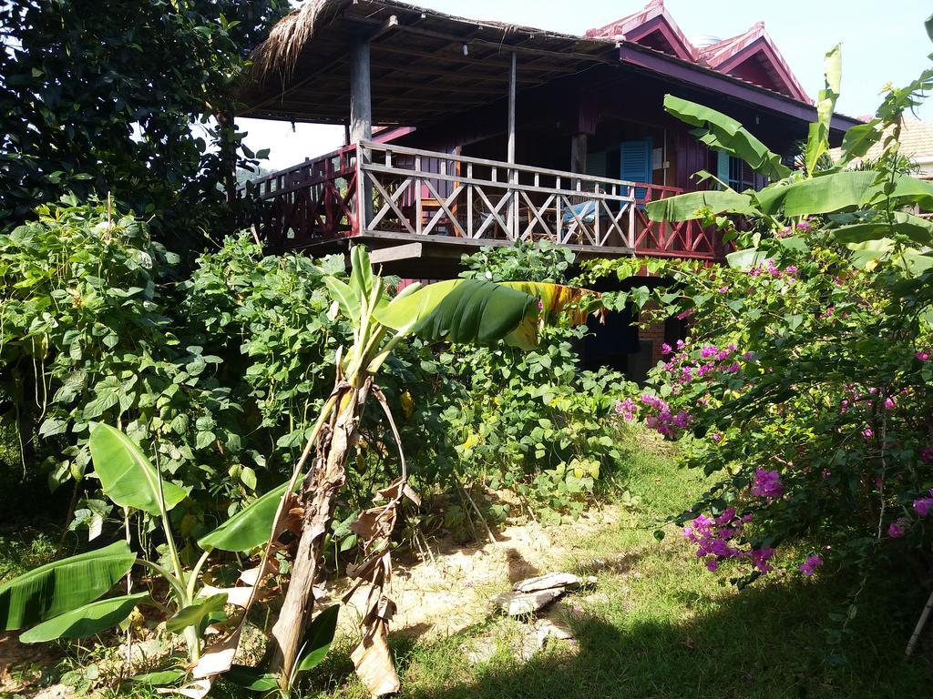 Hotel Khmer House Bungalow Kep Exterior foto