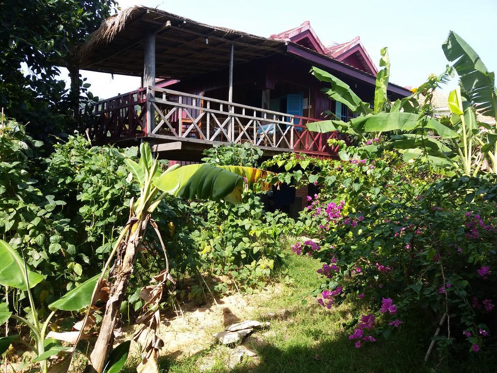 Hotel Khmer House Bungalow Kep Exterior foto