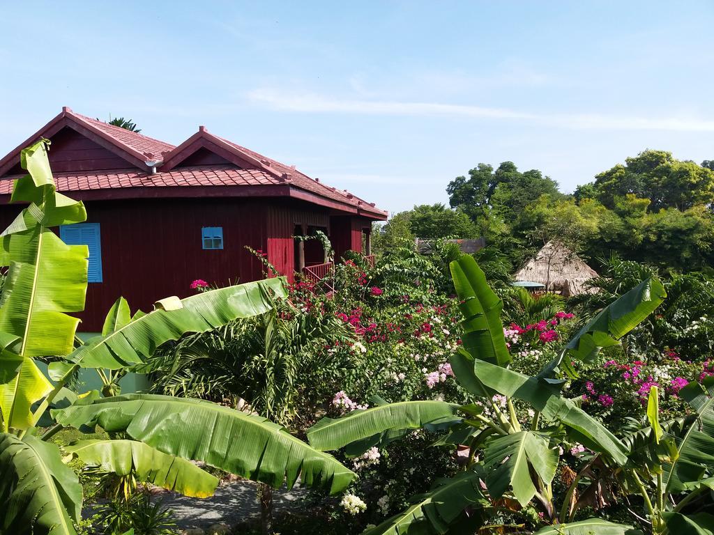 Hotel Khmer House Bungalow Kep Exterior foto