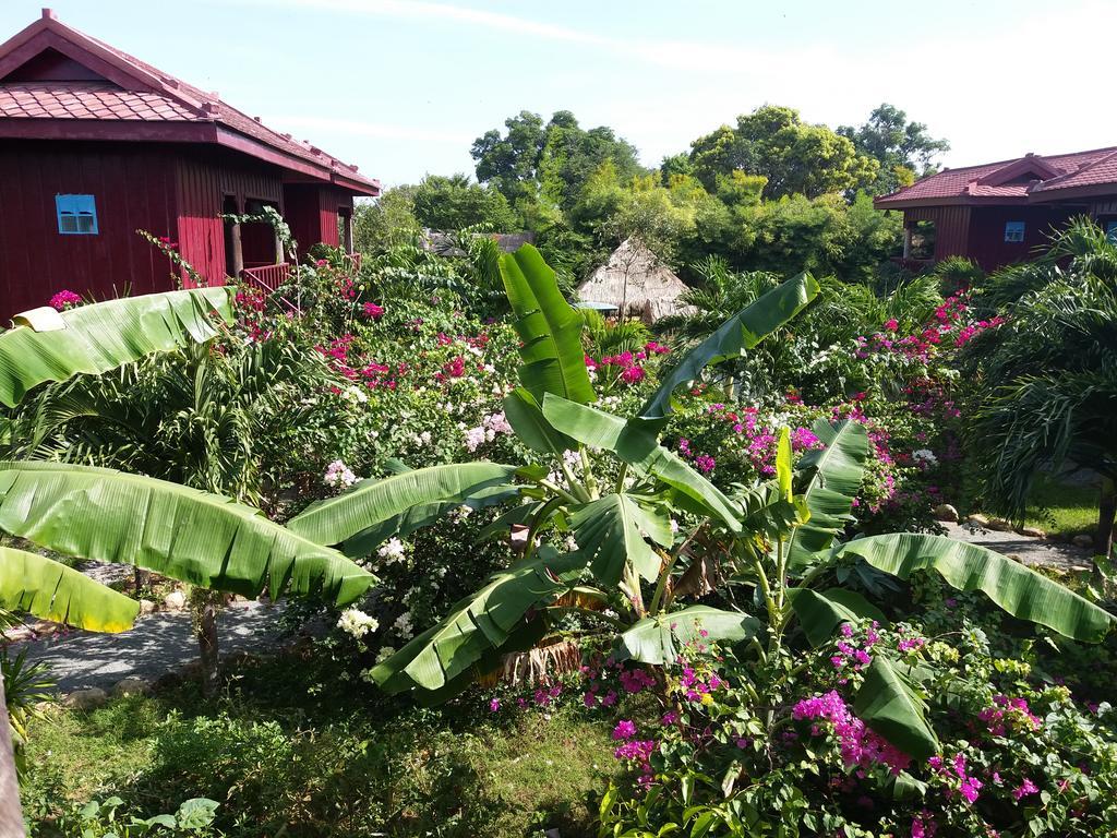 Hotel Khmer House Bungalow Kep Exterior foto